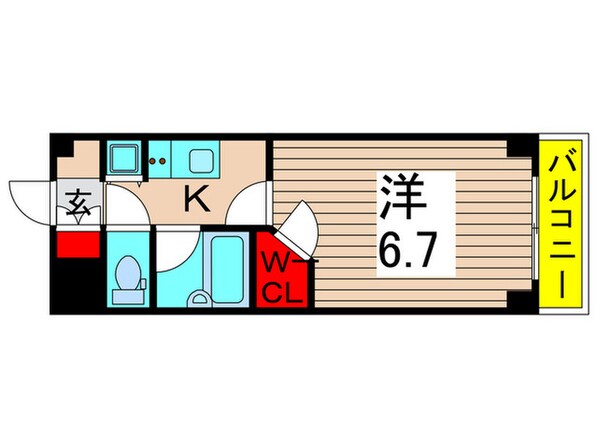 メルベ－ユ池之内の物件間取画像